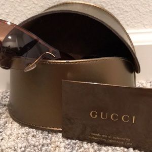 Gucci Horsebit Wrap sunglasses